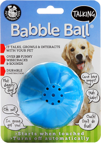 PET QWERKS Talking Babble Ball