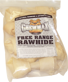 6 Count 6"-7â€³ Knotted Bone