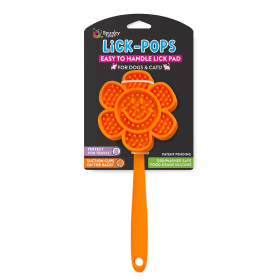SPUNKY PUP Lick Pops Smiley Flower