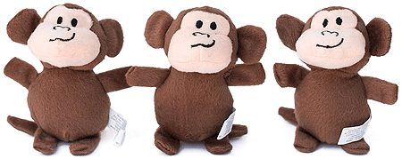 ZIPPYPAWS Zippy Miniz 3 (Option: Pack Monkeys)