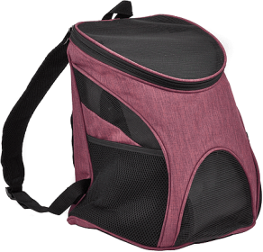DOGLINE Pet Carrier Pack (Front or Back) (Option: Pink S)