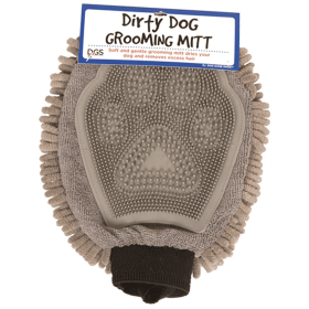DGS Dirty Dog Grooming Mitt (Option: Grey)