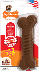 NYLABONE Dura Chew Power Chew Textured Bone (Option: Wolf)
