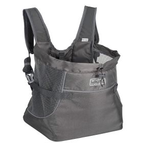 OUTWARD HOUND PupPak Dog Front Carrier Grey (Option: M)