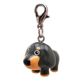 Poly 3 (Color: D Long Ears Grey Dog Charm, size: )