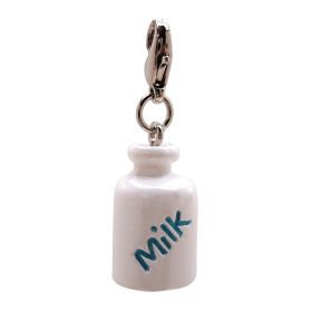 Poly 3 (Color: D Milk Bottle Charm, size: )