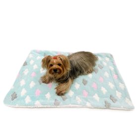 Ultra Plush Fluffy Clouds Blanket (Color: S, size: )