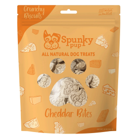 SPUNKY PUP Biscuits (Option: Cheddar Bites 10oz)